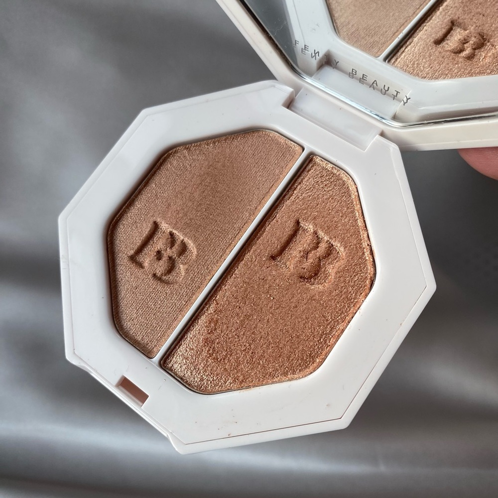 FENTY Killawatt Highlighter in Afternoon Snack/Mo’ Hunny (used once, full size)